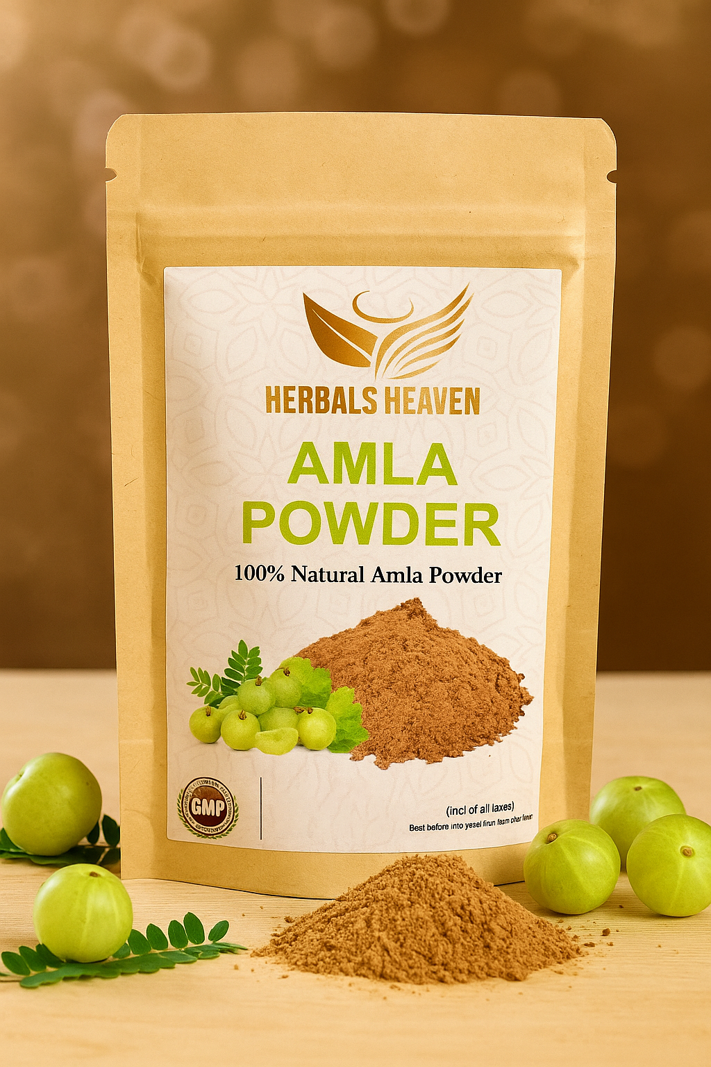 Herbals Heaven Amla Powder – 100% Natural