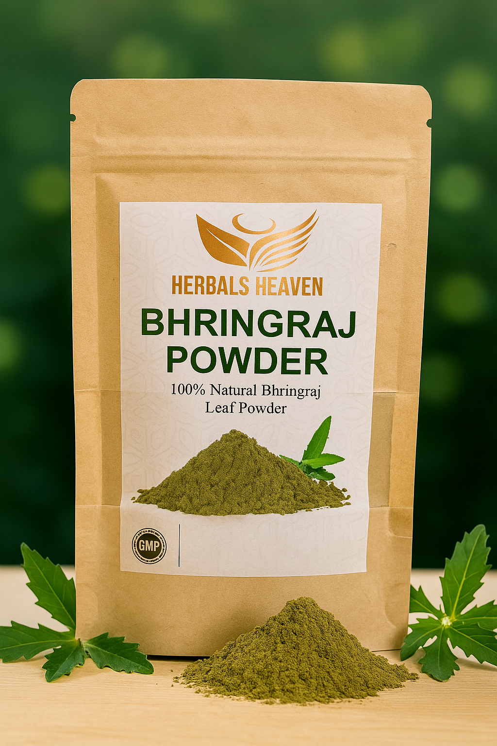 Herbals Heaven Bhringraj Powder – 100% Natural
