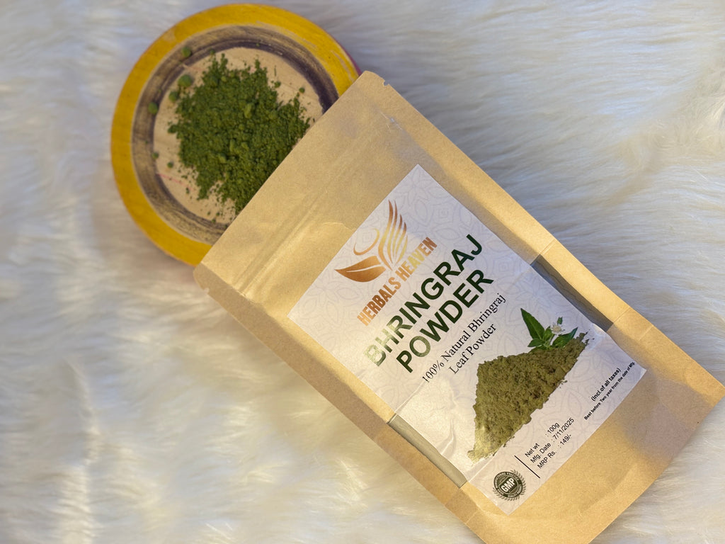 Herbals Heaven Bhringraj Powder – 100% Natural