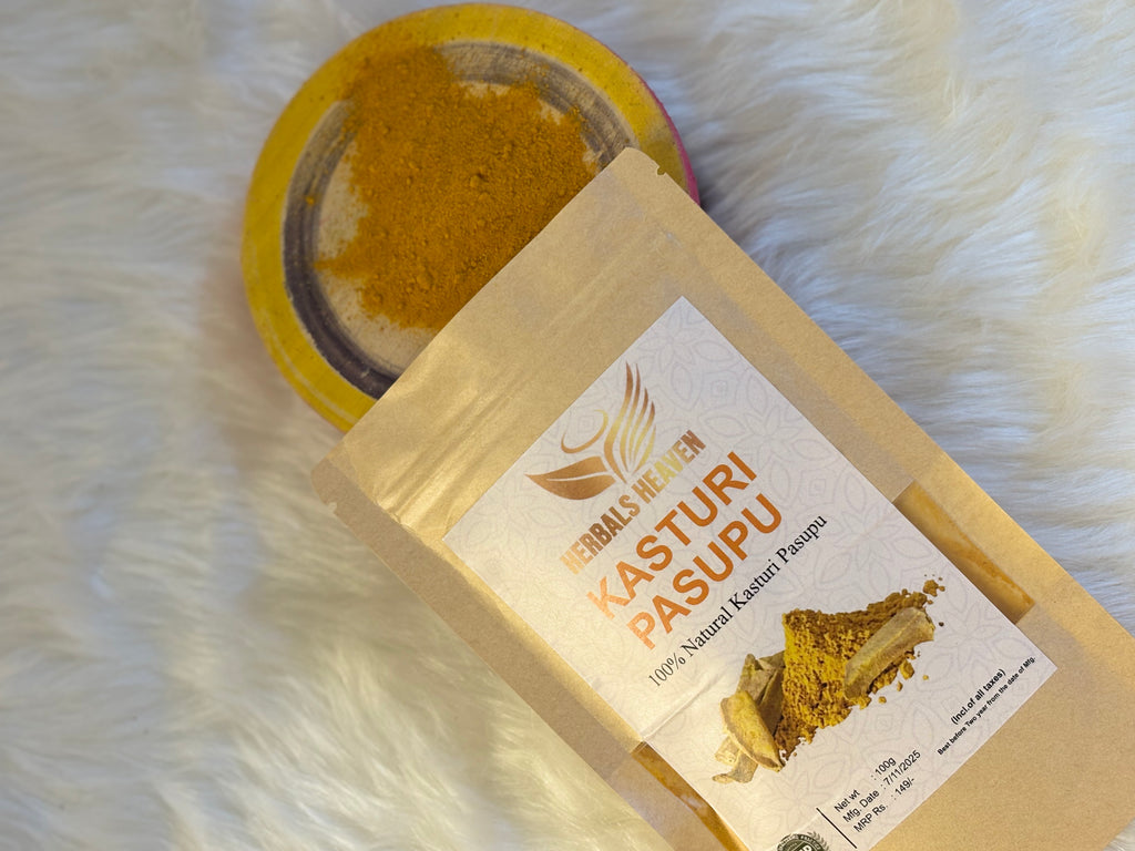 Herbals Heaven Kasturi Pasupu – 100% Natural